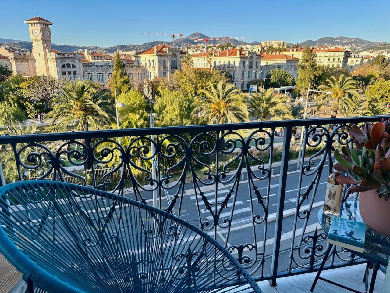 2 Chambres, Balcons, Vue Imprenable, Climatisation - Palace Bleu Apartment Nizza