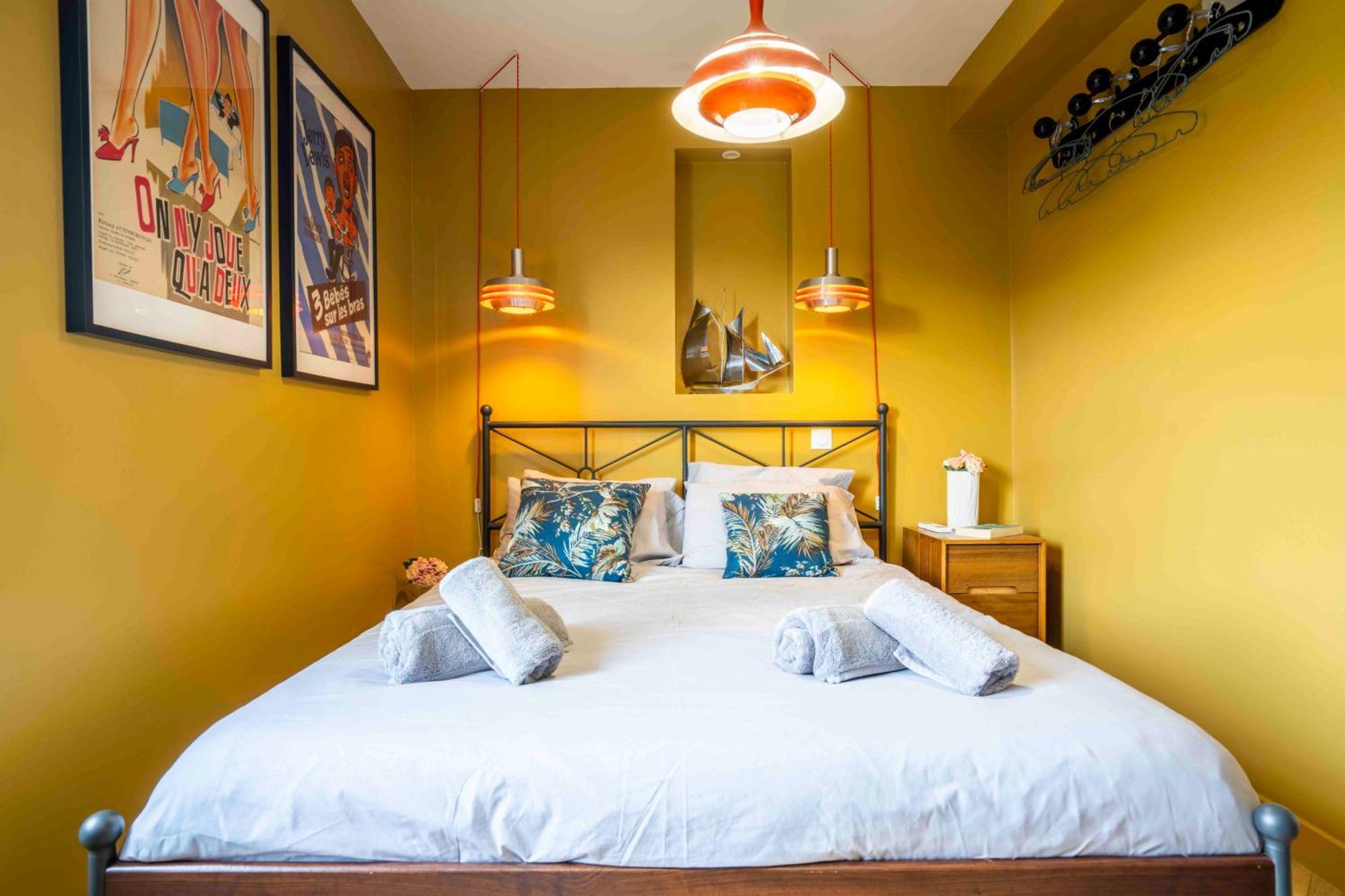 Apartment 2 Chambres, Balcons, Vue Imprenable, Climatisation - Palace Bleu Nizza