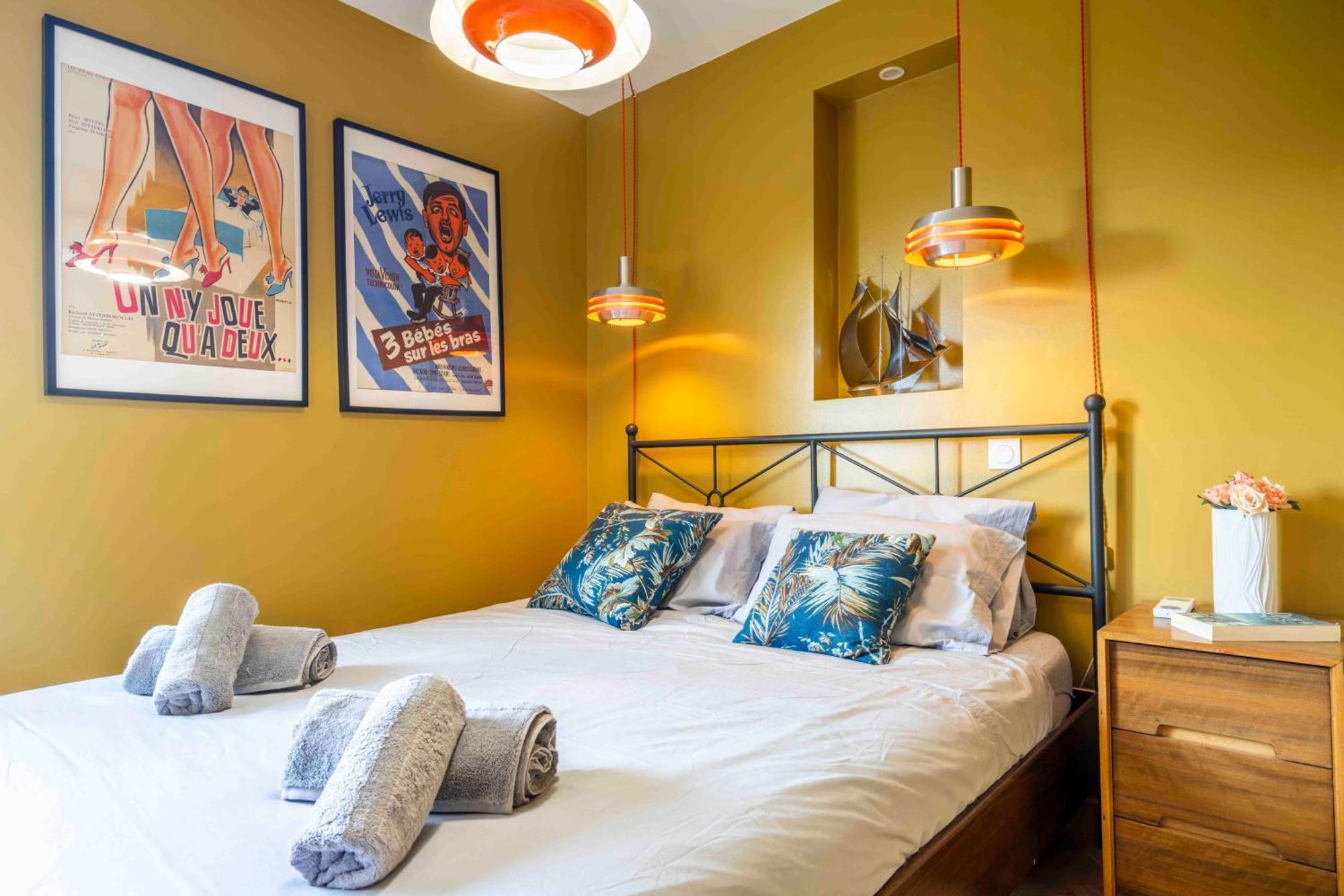 2 Chambres, Balcons, Vue Imprenable, Climatisation - Palace Bleu * Nizza