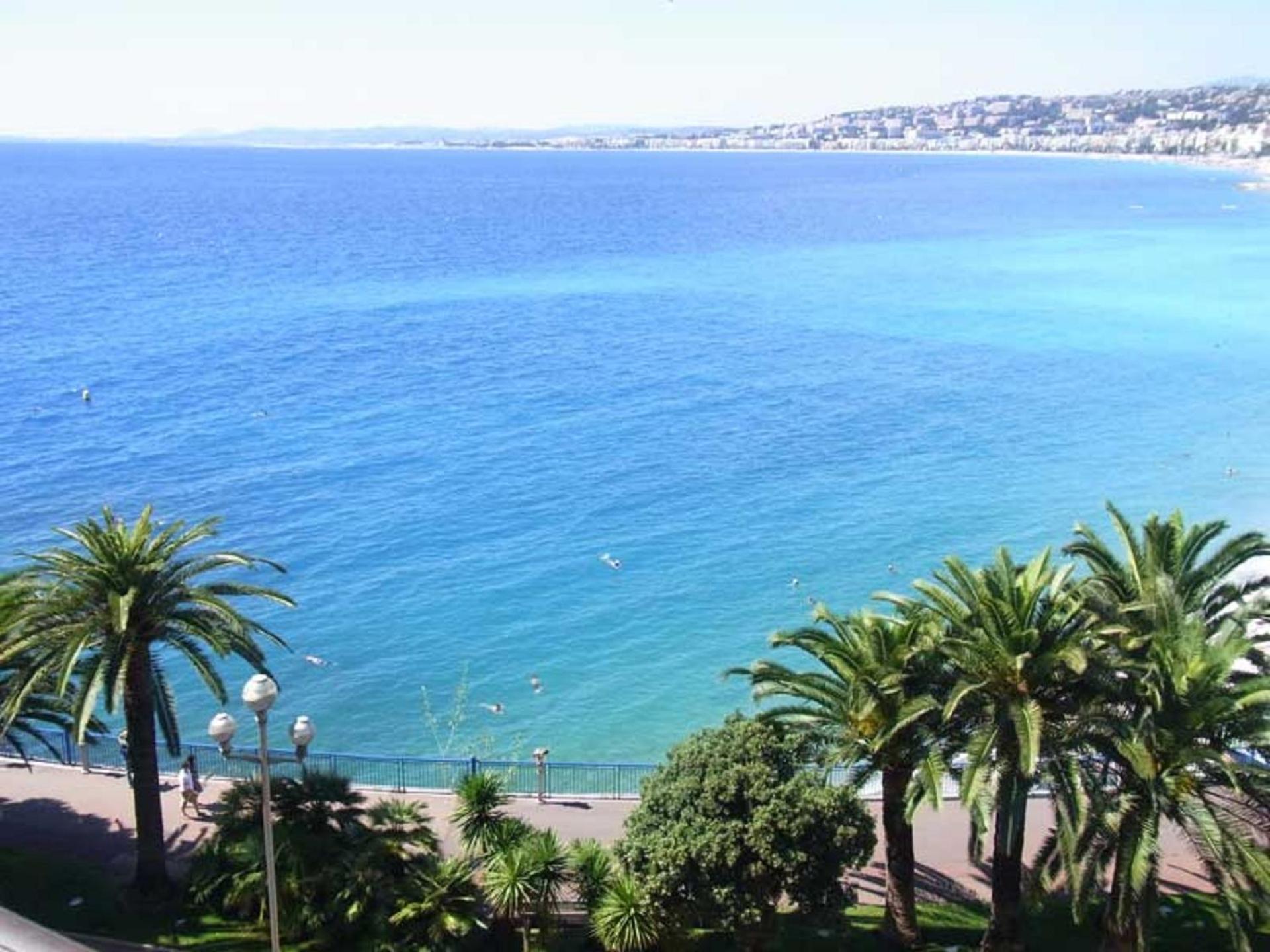 Apartment 2 Chambres, Balcons, Vue Imprenable, Climatisation - Palace Bleu Nizza